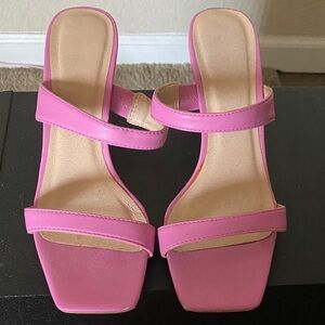 Elegant Pink Women's Sandals